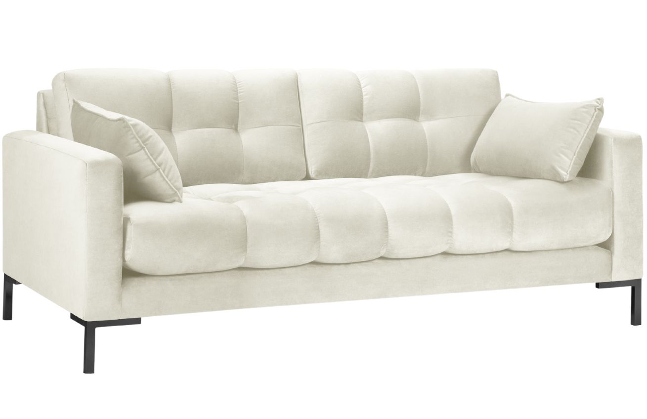 Micadoni Sametová pohovka Mamaia 152 cm