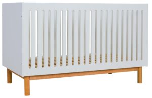 Bílá dětská postýlka Quax Mood 70 x 140 cm