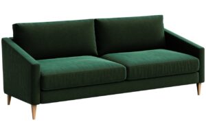 Ame Yens Sametová pohovka Karoto 200 cm