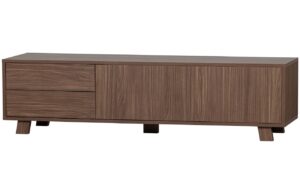 WOOOD Ořechový TV stolek Eppes 160 x 44 cm