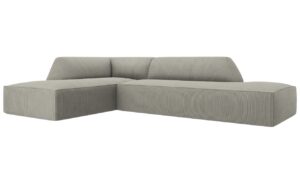 Micadoni Manšestrová rohová pohovka Ruby 273 cm