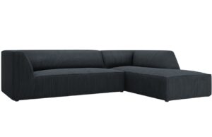 Micadoni Manšestrová rohová pohovka Ruby 273 cm