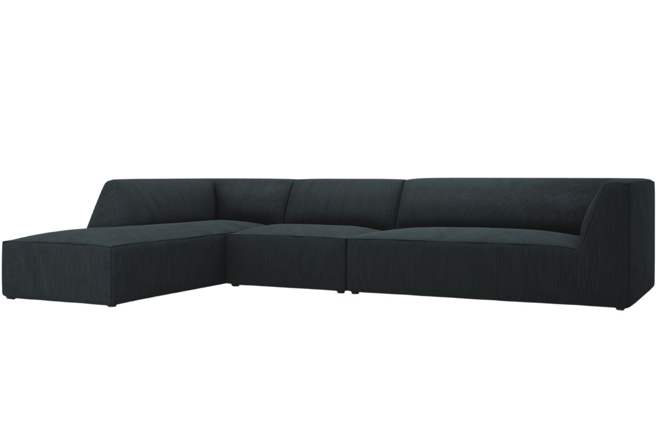 Micadoni Manšestrová rohová pohovka Ruby 366 cm