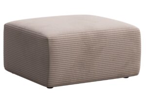 Rodier Manšestrová podnožka Villet 80 x 80 cm