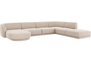 Micadoni Rohová pohovka Miley 330 cm