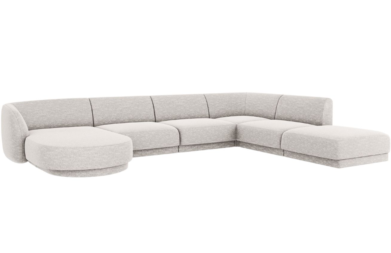 Micadoni Rohová pohovka Miley 330 cm