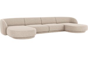 Micadoni Rohová pohovka Miley 330 cm