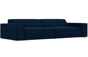 Micadoni Sametová pohovka Jodie 204 cm