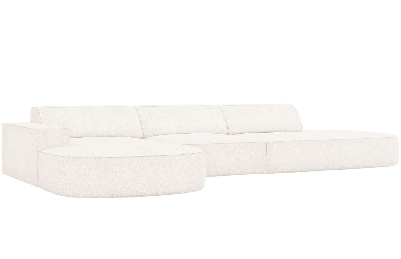 Micadoni Bouclé rohová pohovka Jodie 342 cm