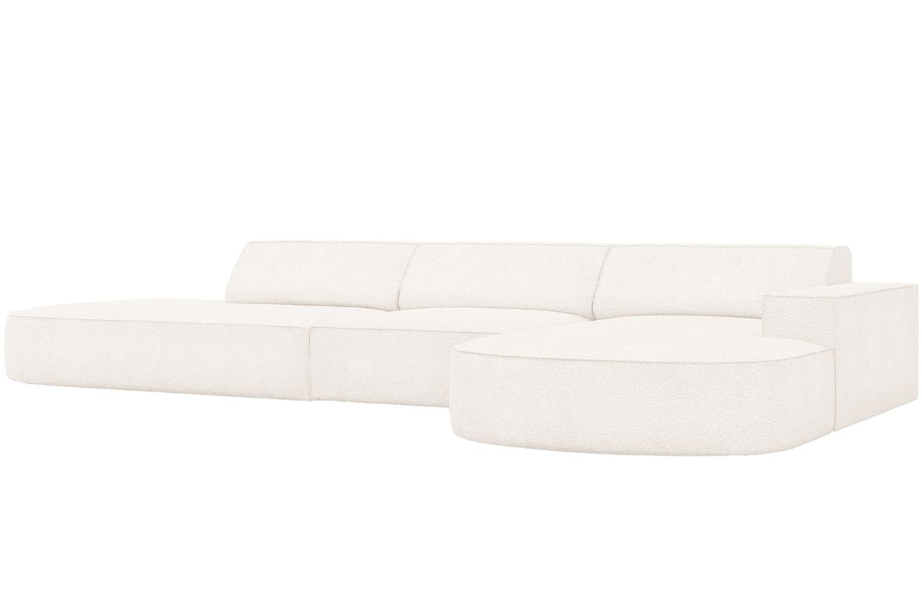 Micadoni Bouclé rohová pohovka Jodie 342 cm