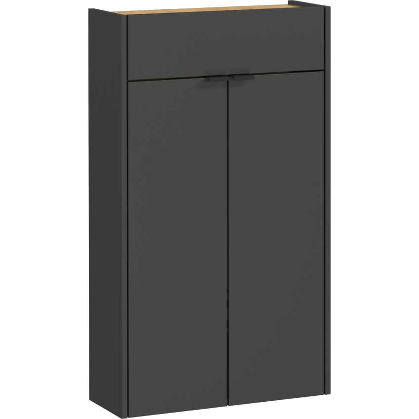 Germania Tmavě šedý botník Ameca 56 x 22 cm