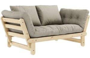 Karup Design Lněná rozkládací pohovka Beat 162 cm