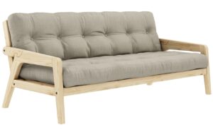 Karup Design Lněná rozkládací pohovka Grab 204 cm