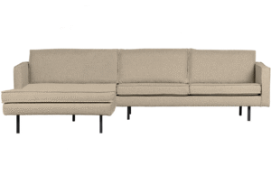 WOOOD Bouclé rohová pohovka Raden 300 cm