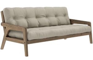 Karup Design Lněná rozkládací pohovka Grab 204 cm