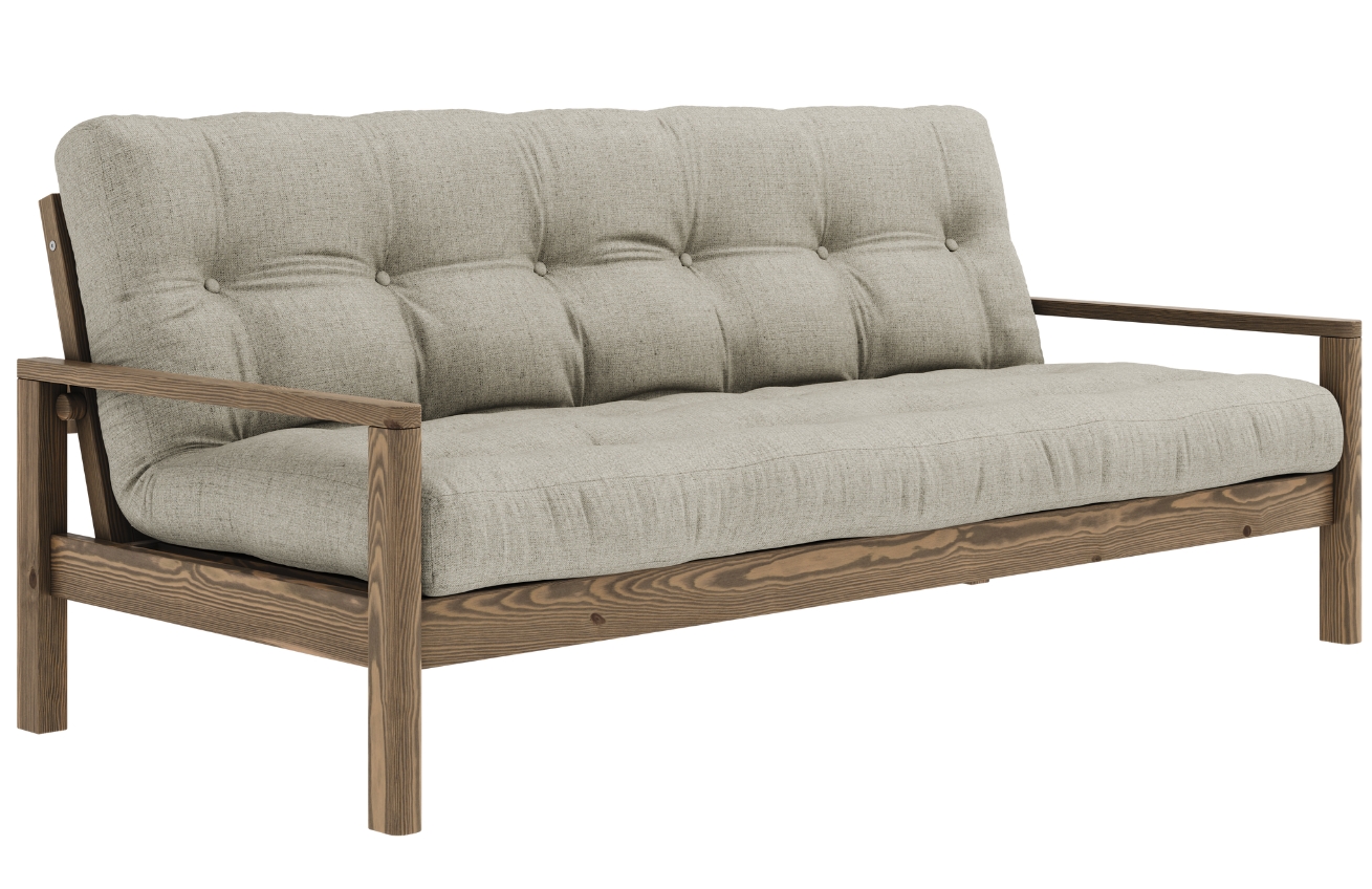 Karup Design Lněná rozkládací pohovka Knob 205 cm