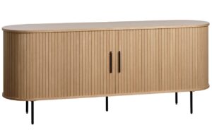 Unique Furniture Dubová komoda Nola 180 x 45 cm