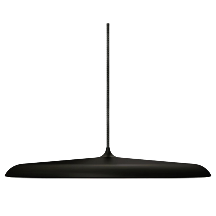 Nordlux Černé kovové závěsné LED světlo Artist 40 cm