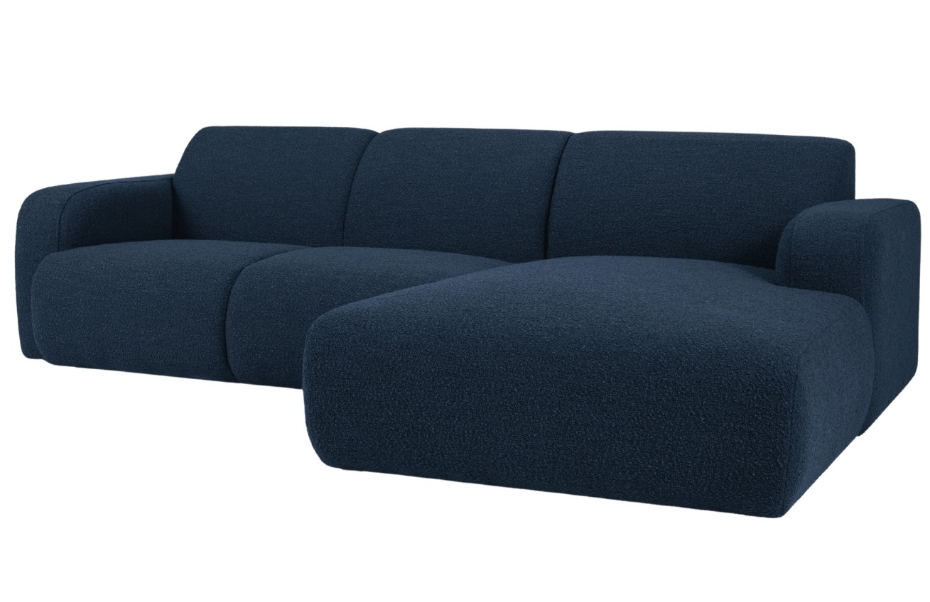 Windsor & Co Bouclé rohová pohovka Lola 250 cm