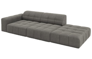 Cosmopolitan Design Sametová pohovka Chicago 262 cm