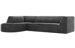CXL by Christian Lacroix Sametová rohová pohovka Charles 273 cm