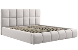 Micadoni Sametová postel Bellis 200 x 200 cm