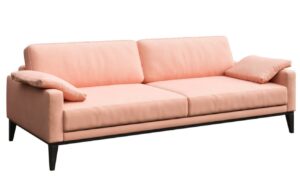 Mesonica Sametová pohovka Musso 211 cm