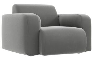 Windsor & Co Sametové křeslo Lola