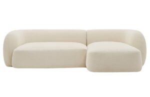 Kave Home Béžová rohová pohovka Martina 287 cm