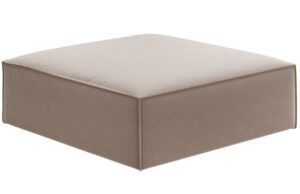 Micadoni Sametová podnožka Kaelle 100 x 80 cm