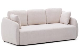 Kave Home Světle béžová rozkládací pohovka Laira 218 cm