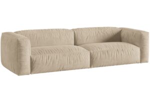 Micadoni Sametová pohovka Martina 320 cm