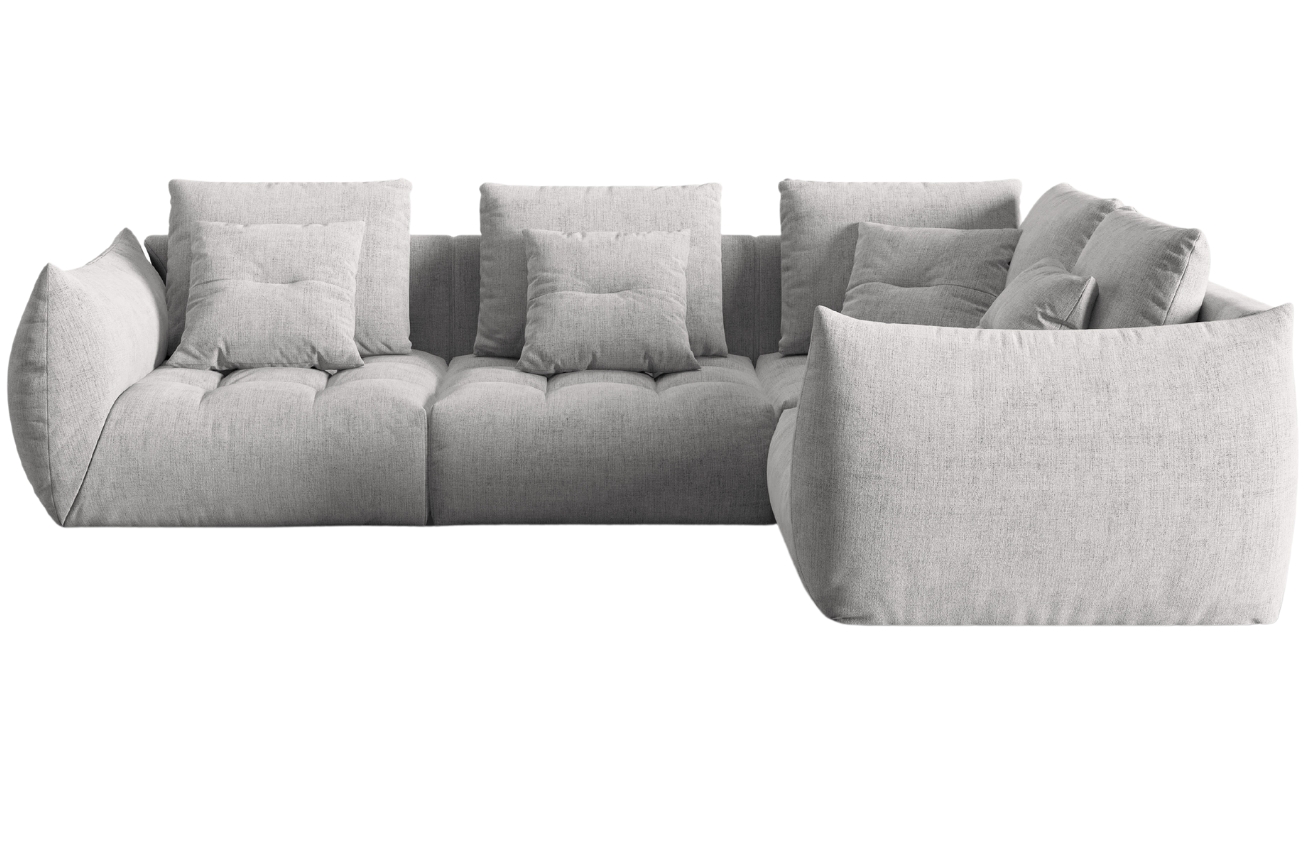 Micadoni Rohová pohovka Bloom 316 cm