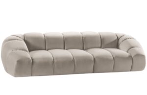 Micadoni Sametová pohovka Diana 294 cm