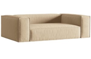 Micadoni Sametová pohovka Nuria 210 cm