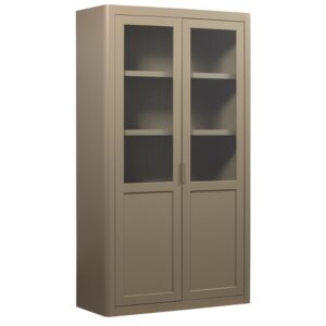 WOOOD Dřevěná vitrína Gunnar 217 x 120 cm