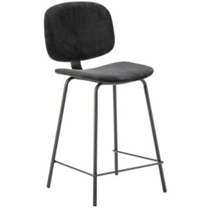 Marckeric Manšestrová barová židle Arus 66 cm