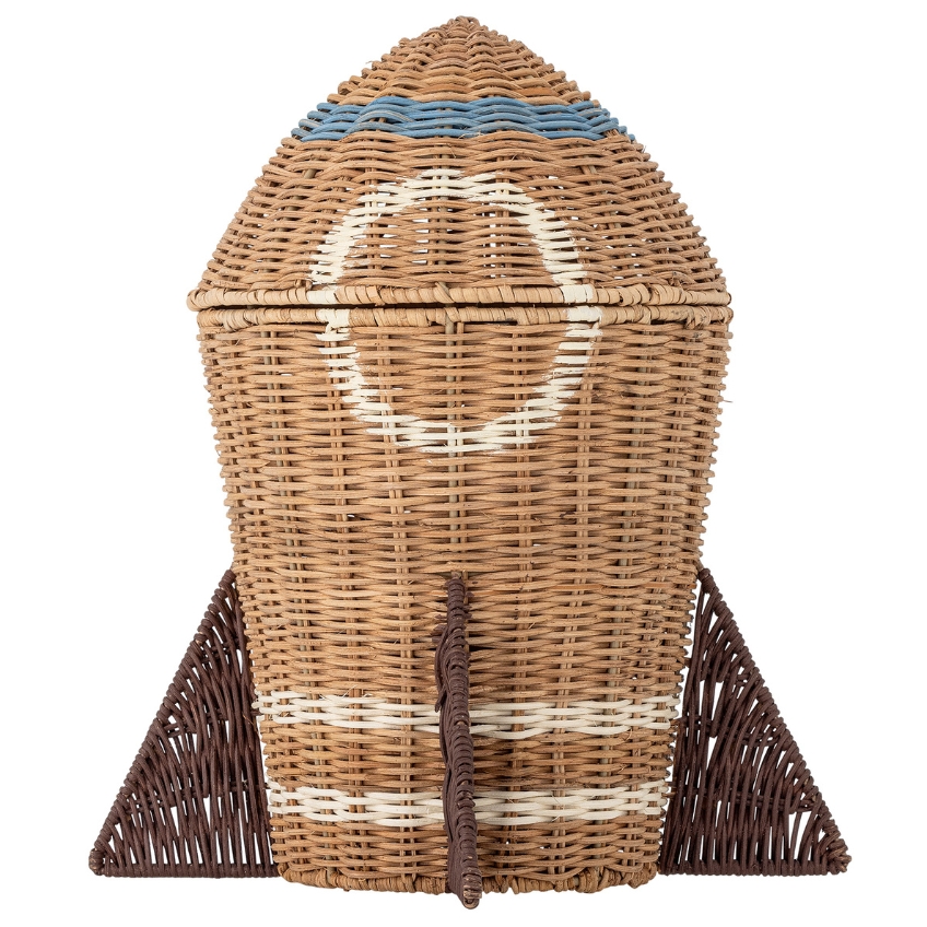 Bloomingville Ratanový úložný koš na hračky Space
