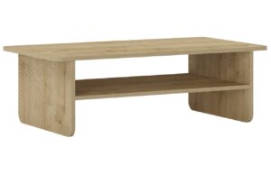 Marckeric Konferenční stolek Daira 110 x 60 cm s dubovým dekorem