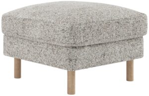 Micadoni Béžovošedá podnožka Eden 64 x 64 cm