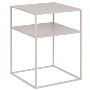 Bizzotto Béžový kovový odkládací stolek Alrik 37