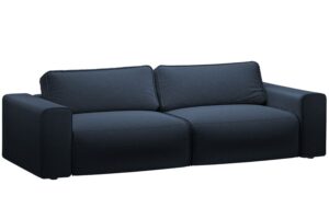 Micadoni Královsky modrá rozkládací pohovka Victor 246 cm