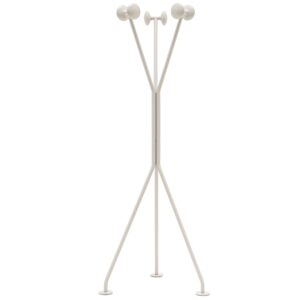MDD Béžový kovový stojací věšák Ramo 163 cm