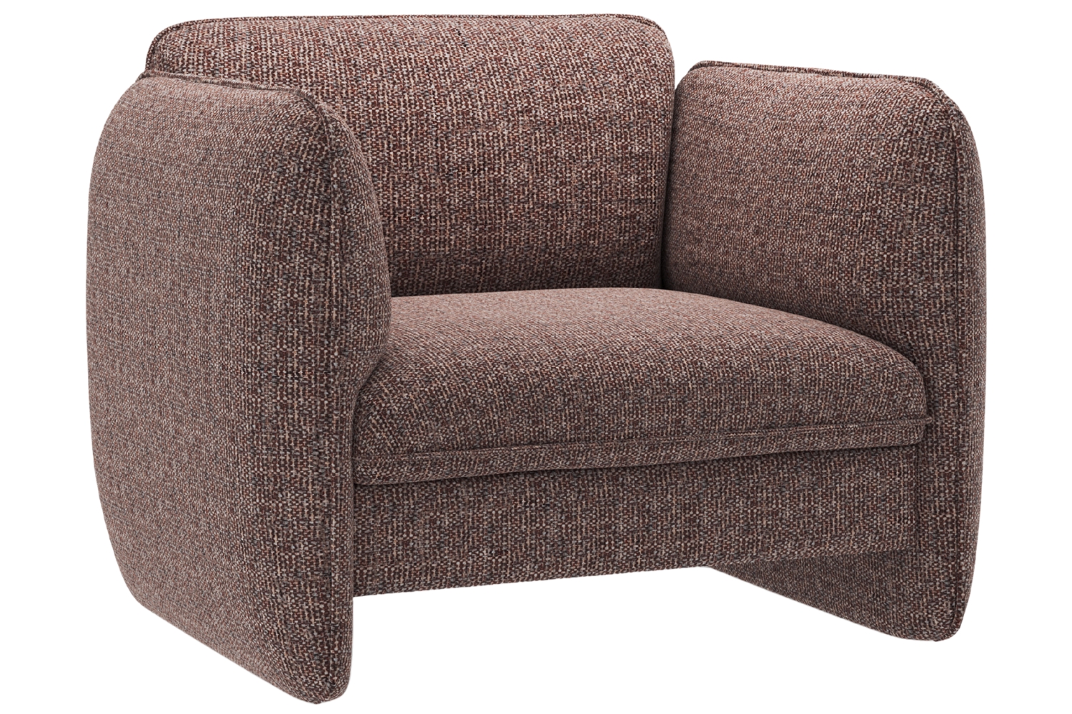 Micadoni Hnědé křeslo Georgia