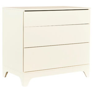 Světle žlutá přebalovací komoda Quax Tsugi 96 x 58 cm