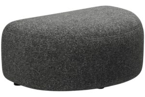 Micadoni Tmavě šedá podnožka Kate II. 99 x 60 cm