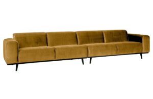 WOOOD Sametová pohovka Twilight 372 cm