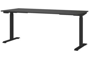 Germania Tmavě šedý výškově nastavitelný pracovní stůl Mailand 180 x 80 cm