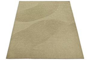 Bolia Béžový vlněný koberec Zen 170 x 240 cm