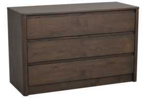 Rowico Hnědá dubová komoda MELSTONE 110 x 45 cm